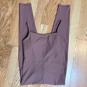 NWOT OLD NAVY ACTIVE  Mauve Athletic Jumpsuit With Shelf Bra Size Medium